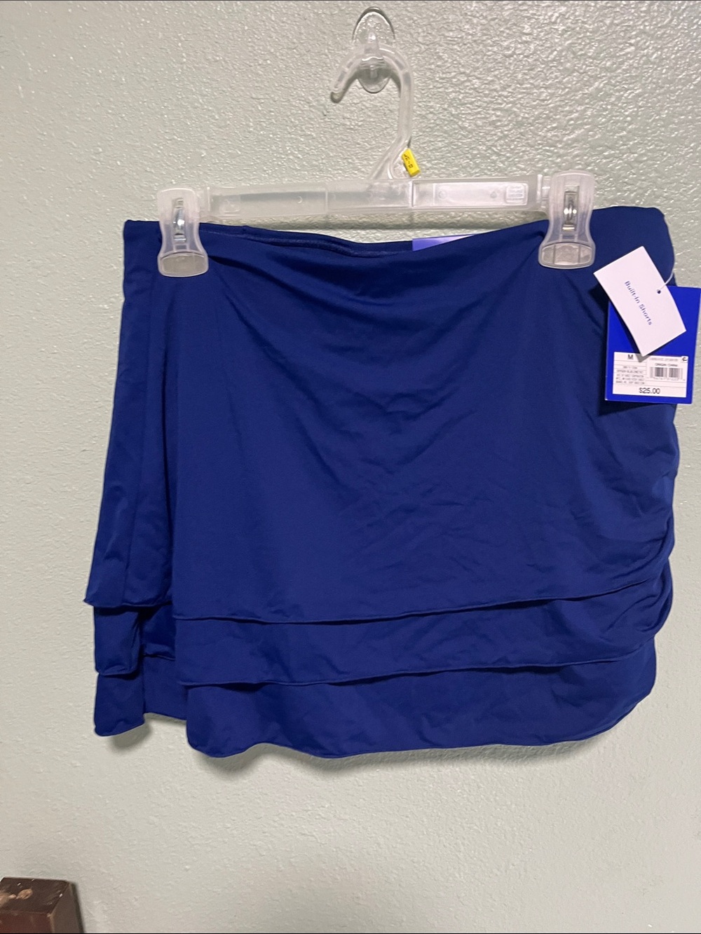 JoyLab Royal Blue Tiered Athletic Skort